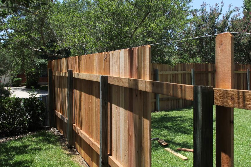 Getting a new fence
